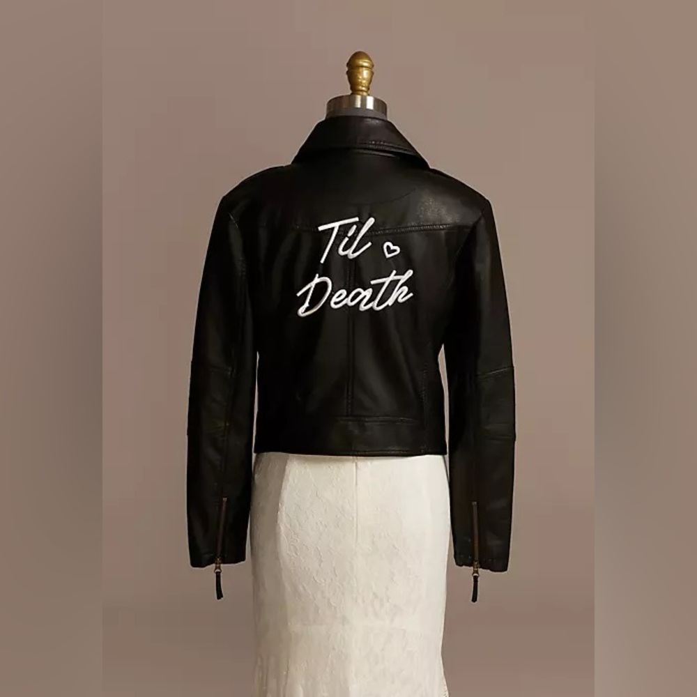 Til Death David’s Bridal Leather Jacket